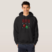 Chest Nuts Matching Chestnuts Christmas Couples Nu Hoodie (Voorkant volledig)