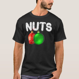 Chest Nuts Matching Chestnuts Christmas Couples Nu T-shirt