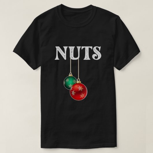 Chest Nuts Matching Chestnuts Christmas Couples Nu T-shirt (Design voorkant)