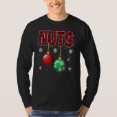 Chest Nuts Matching Chestnuts Christmas Couples Nu T-shirt (Voorkant)