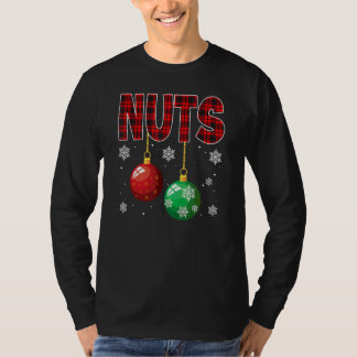 Chest Nuts Matching Chestnuts Christmas Couples Nu T-shirt
