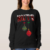 Chest Nuts Matching Chestnuts Christmas Couples Nu Trui (Voorkant)