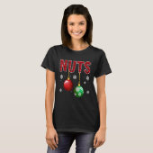 Chest Nuts Matching Chestnuts   Christmas Couples  T-shirt (Voorkant volledig)