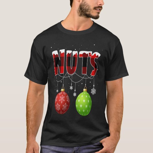 Chest Nuts   Matching Chestnuts Christmas Couples  T-shirt (Voorkant)