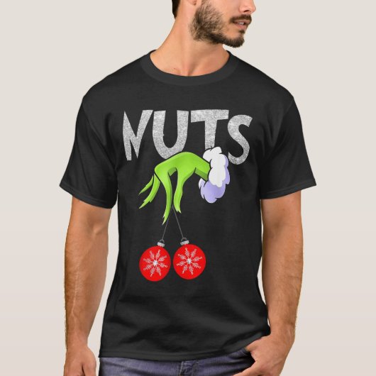 Chest Nuts Matching Chestnuts Christmas Snow Coupl T-shirt (Voorkant)