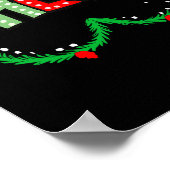 Chest Nuts Matching Chestnuts Funny Christmas Coup Poster (Hoek)