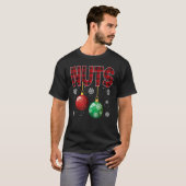 Chest Nuts Matching Chestnuts Funny Kerstcoup T-shirt (Voorkant volledig)