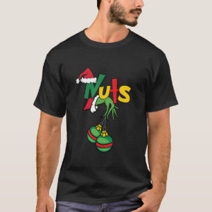 Chest Nuts Matching Chestnuts Funny Kerstcoup T-shirt