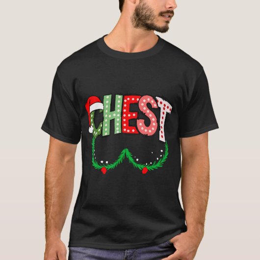 Chest Nuts Matching Chestnuts Funny Kerstmis T-shirt (Voorkant)