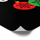 Chest Nuts Matching Chestnuts Xmas Christmas Coupl Poster (Hoek)