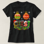 Chest Nuts Matching Funny Kerststellen Chestn T-shirt (Design voorkant)