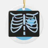 Chest-X-Ray Keramisch Ornament (Voorkant)