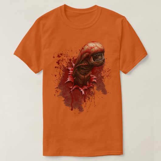 Chestburster ALIEN T-shirt (Design voorkant)