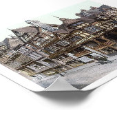 Chester 1890 in Engeland Poster (Hoek)