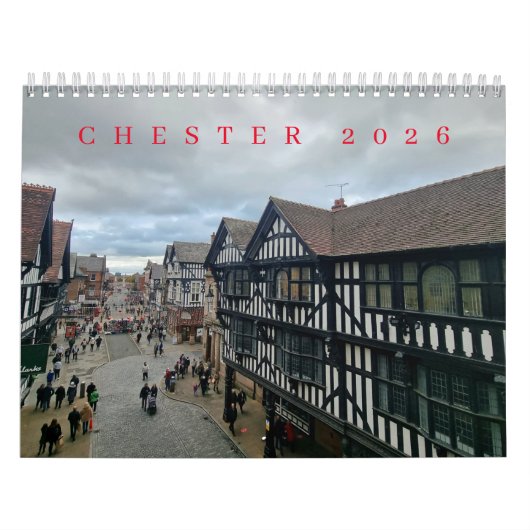 Chester 2026 kalender (Hoes)