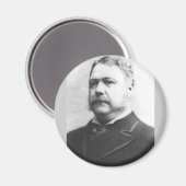 Chester A. Arthur 21 Magneet (Voorkant / Achterkant)
