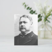 Chester A. Arthur 21st President Briefkaart (Staand voorkant)