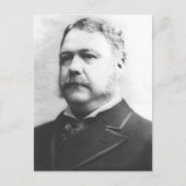 Chester A. Arthur 21st President Briefkaart (Voorkant)