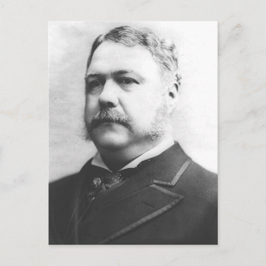 Chester A. Arthur 21st President Briefkaart (Voorkant)