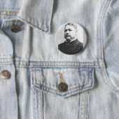 Chester A. Arthur 21st President Ronde Button 5,7 Cm (In situ)