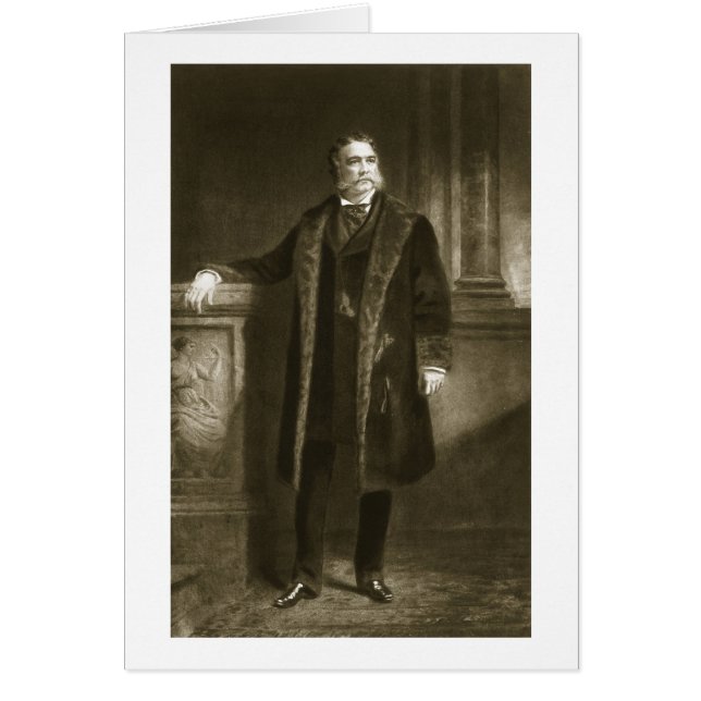 Chester A. Arthur, 21ste President van de Verenigd (Voorkant)