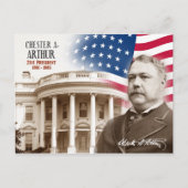 Chester A. Arthur - 21ste President van de VS Briefkaart (Voorkant)