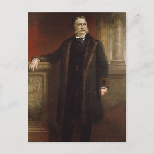 Chester A. Arthur Briefkaart (Voorkant)
