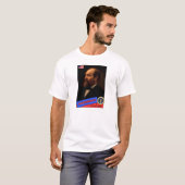 Chester A. Arthur-honkbalkaart T-shirt (Voorkant volledig)