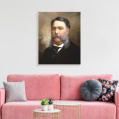 CHESTER A. ARTHUR Portret van Ole P.H. Balling Canvas Afdruk (Insitu (Woonkamer))
