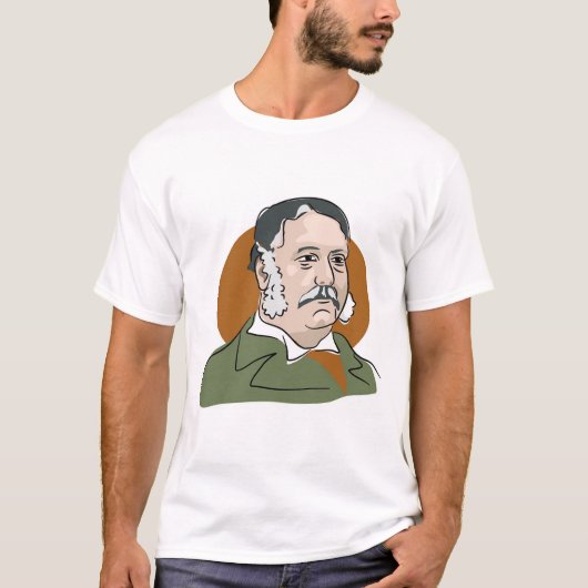 Chester Arthur T-shirt (Voorkant)