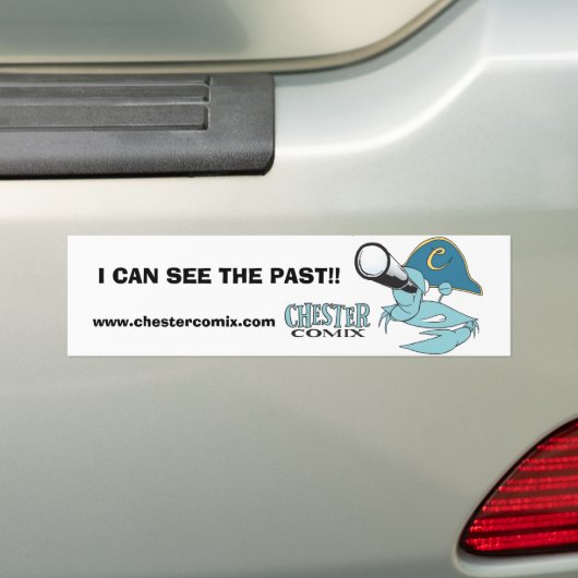 Chester bumper sticker B (Op auto)
