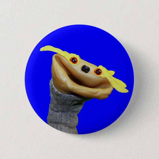 Chester Button (blauw) (Voorkant)