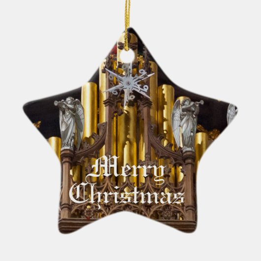 Chester Cathedral angels Keramisch Ornament (Voorkant)