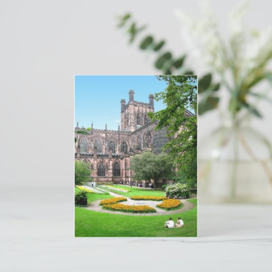 Chester Cathedral Briefkaart (Staand voorkant)