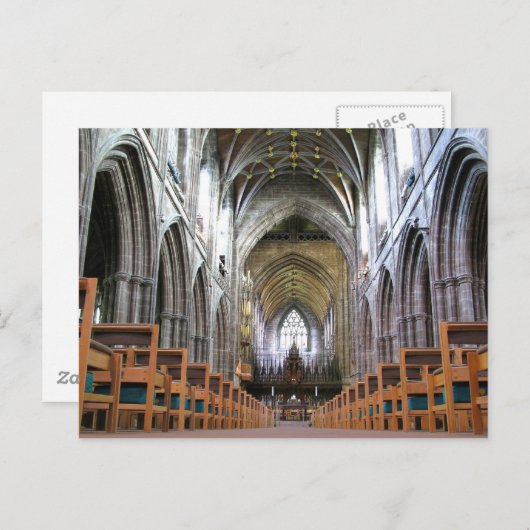 Chester Cathedral Briefkaart (Voorkant / Achterkant)