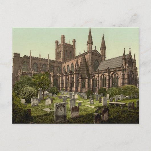 Chester Cathedral, Cheshire, Engeland Briefkaart (Voorkant)