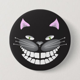 Chester Cheshire Cat op een 3-inch ronde knop Button 7,6 Cm
