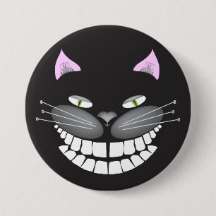 Chester Cheshire Cat op een 3-inch ronde knop Button 7,6 Cm