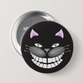 Chester Cheshire Cat op een 3-inch ronde knop Ronde Button 7,6 Cm (Voorkant /achterkant)
