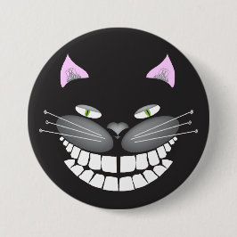 Chester Cheshire Cat op een 3-inch ronde knop Ronde Button 7,6 Cm