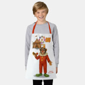 Chester, circus clown schort (Gedragen)