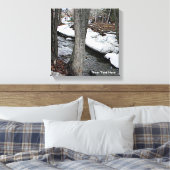 Chester Creek Canvas Afdruk (Insitu (Slaapkamer))