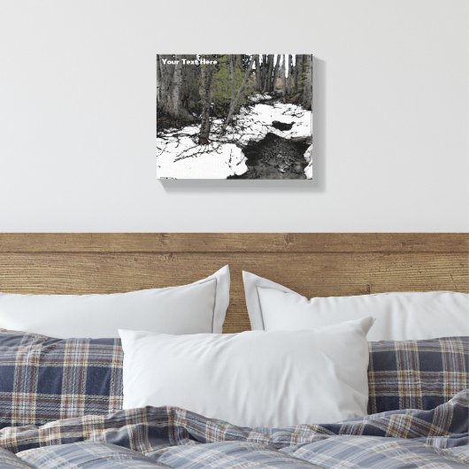 Chester Creek Two Canvas Afdruk (Insitu (Slaapkamer))