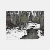 Chester Creek Two Fleece Deken (Voorkant (Horizontaal))