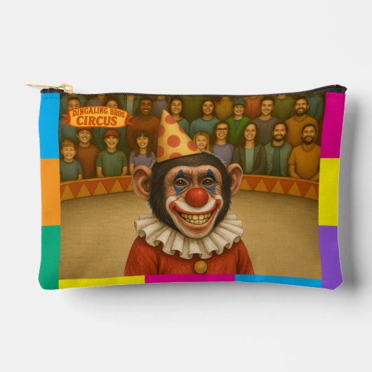 Chester de chimpansee clown etui (Voorkant)