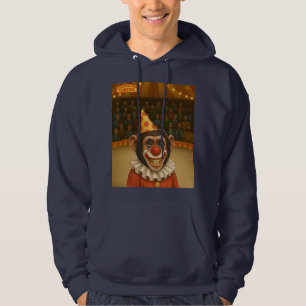 Chester de chimpansee clown hoodie