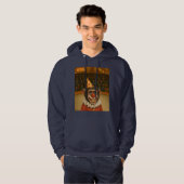 Chester de chimpansee clown hoodie (Voorkant volledig)