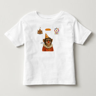Chester de chimpansee clown kinder shirts