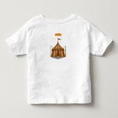Chester de chimpansee clown kinder shirts (Achterkant)