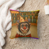 Chester de chimpansee clown kussen (Deken)